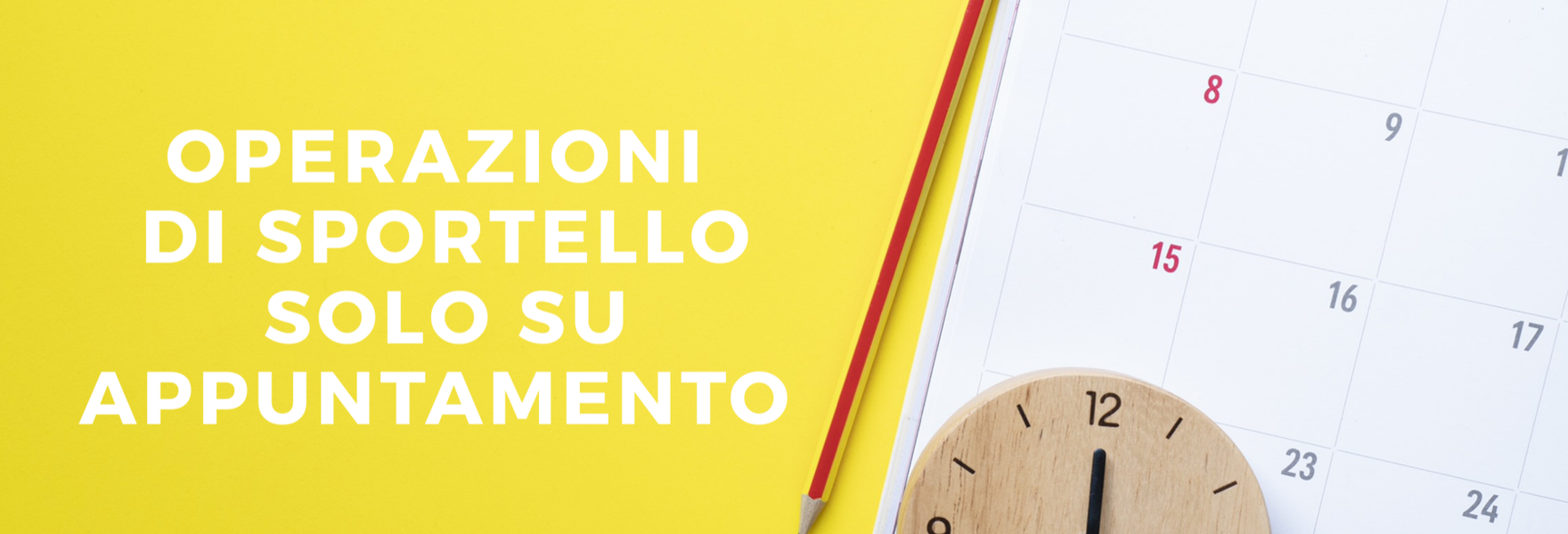 prenotazione operazioni di sportello